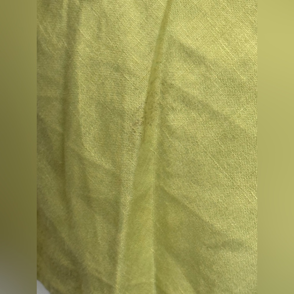Cut Loose Pure Linen Tank Top Relaxed Fit Fresh Green Color Women’s Size Large - Picture 10 of 10